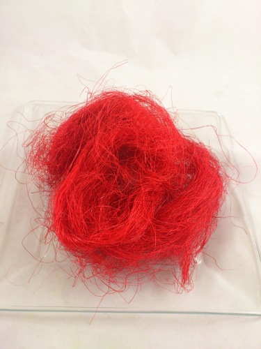 Sisal 25 gr. rouge